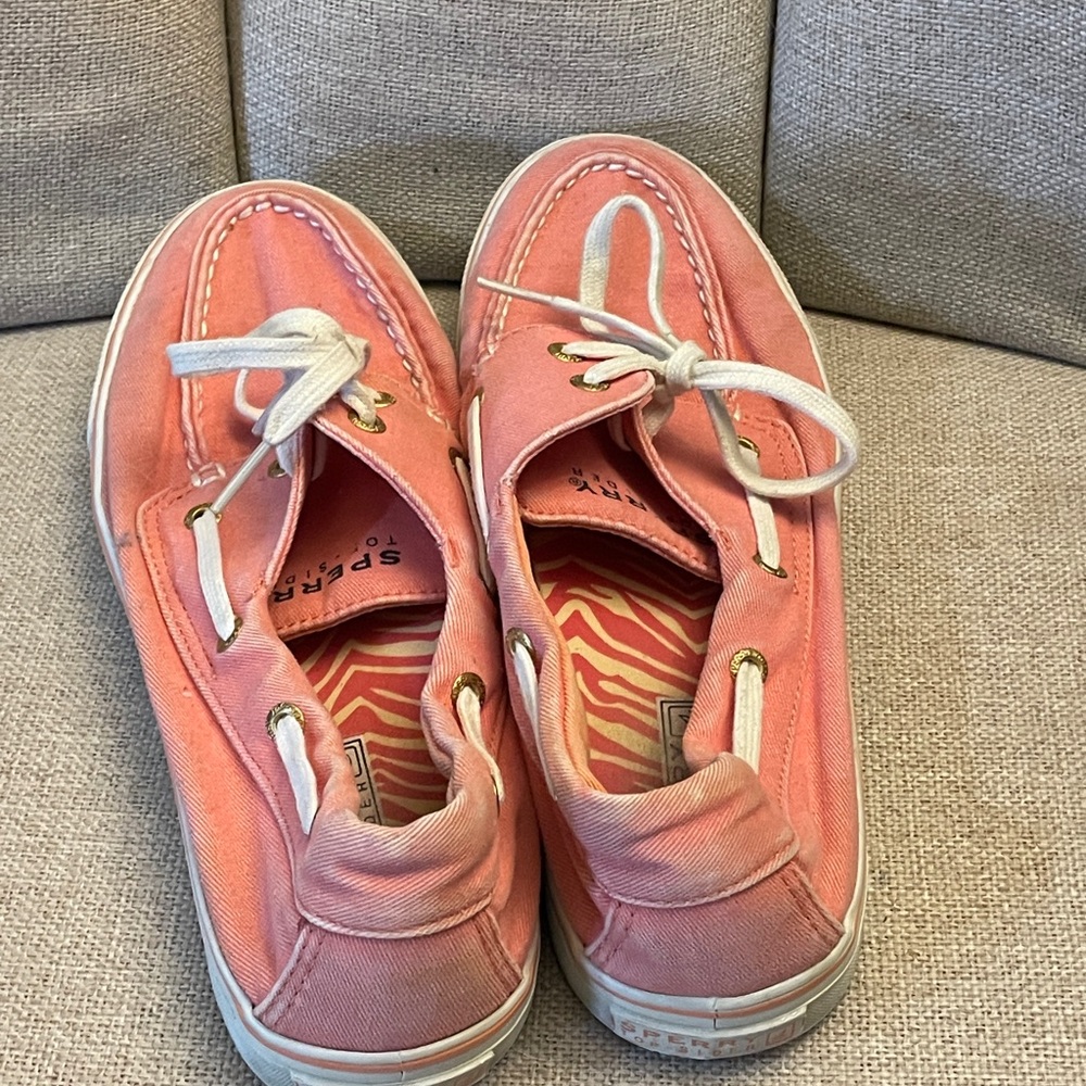 Pink Sperry's Size 8.5 - Picture 2 of 4